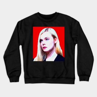 elle fanning Crewneck Sweatshirt